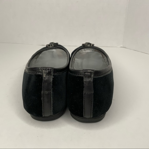 Max Mara black embellished flats. - Picture 9 of 11